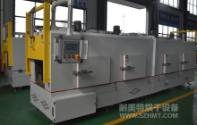 NMT-ZN-662 新能源汽车电机产品涂胶后胶水固化热套冷却通道加热隧道炉(安徽航大)