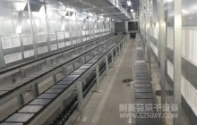 NMT-ZN-630 粘胶带通过式熟化自动化对接烘房(江西永冠)