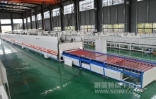 NMT-ZN-650 太阳能板行业自动加热隧道炉烘干线