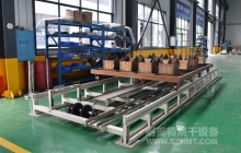 NMT-GW-3025 钢与铝合金的复合卷带自动高温退火烘箱(嘉善双飞)