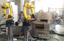 NMT-ZN-631疫苗玻璃瓶特殊涂层工艺,预热+固化自动化对接隧道炉烘烤线(苏州埃克森特)