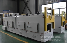 NMT-SDL-2005 新能源汽车电机产品涂胶后胶水固化热套冷却通道加热隧道炉(安徽航大)