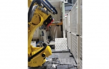 NMT-ZN-621 电动汽车行业电池盖胶水固化冷却线三层隧道炉(特斯拉)
